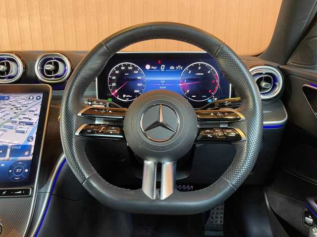 メルセデス・ベンツ Ｍ・ベンツ Ｃ２２０ｄ ステーションワゴン アバンギャルドAMGライン 愛知県 2023(令5)年 4.3万km 白 ワンオーナー/レザーエクスクルーシブパッケージ/純正ナビ/フルセグTV/360度カメラ/AppleCarPlay/黒革シート/シートヒーター/アドバンスドサウンド/HUD/ACC/LKA/BSM/パワーバックドア/前席パワーシート/純正19インチアルミ