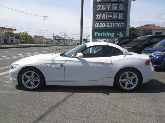 ＢＭＷ Ｚ４ sDrive20i 広島県 2011(平23)年 4.6万km アルピンホワイトⅢ 純正HDDナビ/パドルシフト/HIDオートライト/純正アルミホイール/電動オープン/プッシュスタート/キーレス