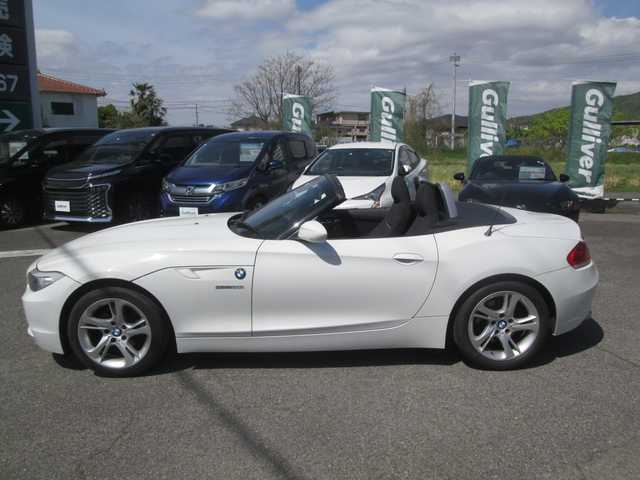 ＢＭＷ Ｚ４ sDrive20i 広島県 2011(平23)年 4.6万km アルピンホワイトⅢ 純正HDDナビ/パドルシフト/HIDオートライト/純正アルミホイール/電動オープン/プッシュスタート/キーレス