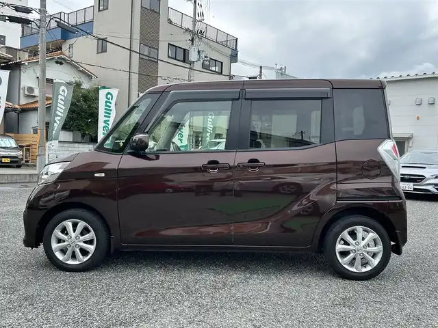 日産 デイズ ルークス X Vセレクション 兵庫県 2017(平29)年 3.1万km モカブラウンP /純正メモリーナビ//地デジ/DVD/BT/AUX//ナビ連動ドライブレコーダー//アラウンドビューモニター//ステアリングリモコン//両側パワースライドドア//アイドリングストップ//ETC//スマートキー