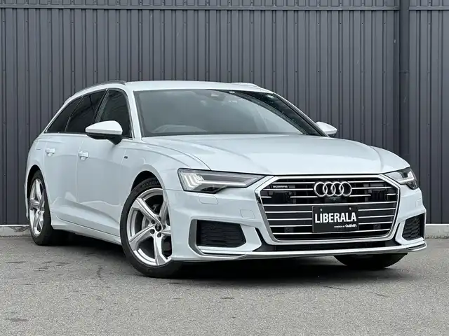 アウディ アウディ Ａ６ アバント 40TDIクワトロ Sライン 福島県 2022(令4)年 3.4万km グレイシアホワイトメタリック ワンオーナー/テクノロジーパッケージ/・4ゾーンデラックスオートマチックエアコンディショナー/・パワークロージングドア/・シートヒーター（フロント/リヤ）/・ワイヤレスチャージング/・ステアリングホイール 3スポークレザーマルチファンクション/パドルシフトヒーター/HDマトリクスLEDヘッドライト/黒レザーシート/メモリ付パワーシート/バーチャルコックピットプラス/純正MMIナビ/CarPlay/360°カメラ/フルセグTV/アダプティブクルーズコントロール/サイドアシスト/アクティブレーンアシスト/パーキングアシストプラス/アウディプレセンス/パワーバックドア/純正19インチAW/純正前後ドラレコ/取扱説明書/保証書/スペアキー