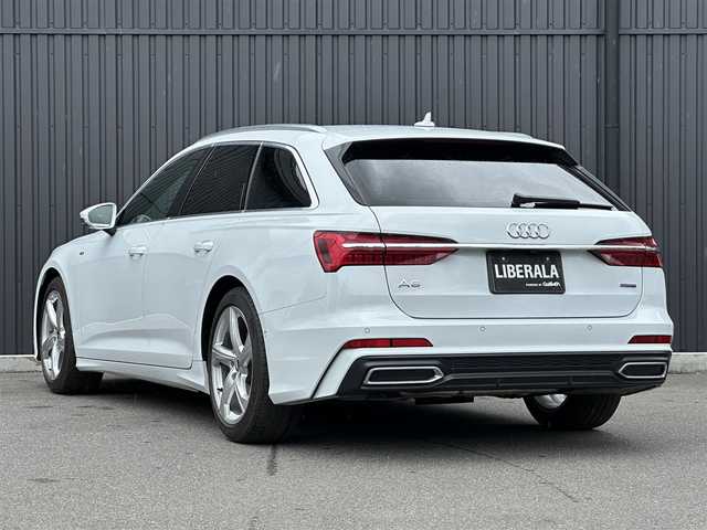 アウディ アウディ Ａ６ アバント 40TDIクワトロ Sライン 福島県 2022(令4)年 3.4万km グレイシアホワイトメタリック ワンオーナー/テクノロジーパッケージ/・4ゾーンデラックスオートマチックエアコンディショナー/・パワークロージングドア/・シートヒーター（フロント/リヤ）/・ワイヤレスチャージング/・ステアリングホイール 3スポークレザーマルチファンクション/パドルシフトヒーター/HDマトリクスLEDヘッドライト/黒レザーシート/メモリ付パワーシート/バーチャルコックピットプラス/純正MMIナビ/CarPlay/360°カメラ/フルセグTV/アダプティブクルーズコントロール/サイドアシスト/アクティブレーンアシスト/パーキングアシストプラス/アウディプレセンス/パワーバックドア/純正19インチAW/純正前後ドラレコ/取扱説明書/保証書/スペアキー