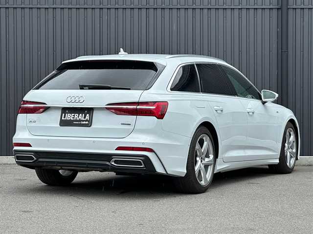 アウディ アウディ Ａ６ アバント 40TDIクワトロ Sライン 福島県 2022(令4)年 3.4万km グレイシアホワイトメタリック ワンオーナー/テクノロジーパッケージ/・4ゾーンデラックスオートマチックエアコンディショナー/・パワークロージングドア/・シートヒーター（フロント/リヤ）/・ワイヤレスチャージング/・ステアリングホイール 3スポークレザーマルチファンクション/パドルシフトヒーター/HDマトリクスLEDヘッドライト/黒レザーシート/メモリ付パワーシート/バーチャルコックピットプラス/純正MMIナビ/CarPlay/360°カメラ/フルセグTV/アダプティブクルーズコントロール/サイドアシスト/アクティブレーンアシスト/パーキングアシストプラス/アウディプレセンス/パワーバックドア/純正19インチAW/純正前後ドラレコ/取扱説明書/保証書/スペアキー