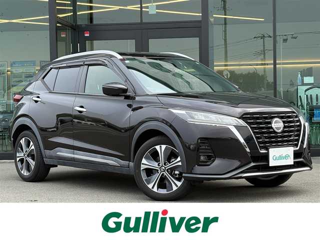 日産 キックス X 東京都 2020(令2)年 1.8万km ナイトベールパープル ワンオーナー　/KENWOOD9インチフローティングナビ/・フルセグ/・Bluetooth/・Apple CarPlay/バックカメラ/全方位カメラ/プロパイロット/・インテリジェント エマージェンシーブレーキ/・前方衝突予測警報/・車線逸脱防止支援システム/・踏み間違い衝突防止アシスト/ドライブレコーダー/純正フロアマット/純正17インチアルミホイール/デジタルインナーミラー/電子パーキング/ブレーキホールド/ドアバイザー/ルーフレール/ETC/スマートキー/スペアキー