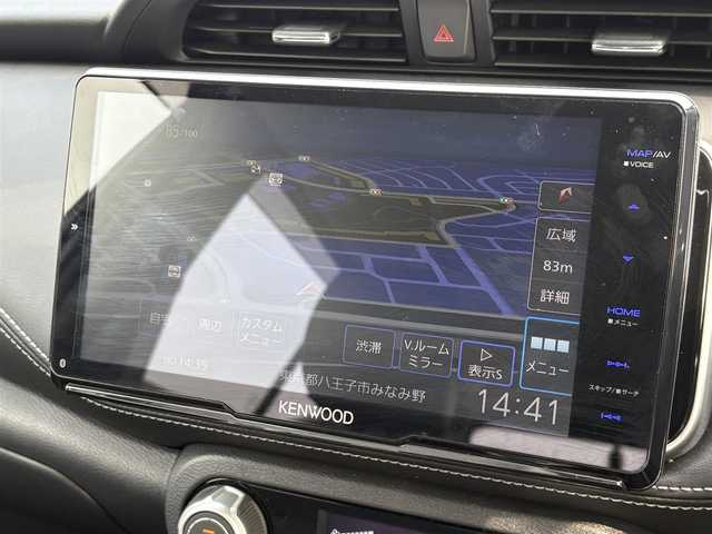日産 キックス X 東京都 2020(令2)年 1.8万km ナイトベールパープル ワンオーナー　/KENWOOD9インチフローティングナビ/・フルセグ/・Bluetooth/・Apple CarPlay/バックカメラ/全方位カメラ/プロパイロット/・インテリジェント エマージェンシーブレーキ/・前方衝突予測警報/・車線逸脱防止支援システム/・踏み間違い衝突防止アシスト/ドライブレコーダー/純正フロアマット/純正17インチアルミホイール/デジタルインナーミラー/電子パーキング/ブレーキホールド/ドアバイザー/ルーフレール/ETC/スマートキー/スペアキー