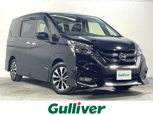 日産 セレナ ハイウェイスター Vセレクション 大阪府 2017(平29)年 4.2万km ダイヤモンドブラック ProPILOT 純正9incナビTV 360カメラ 後席モニター ETC デジタルインナーミラー 両側パワースライドドア 衝突軽減 レーダーC クリアランスソナー パークアシスト ドラレコ