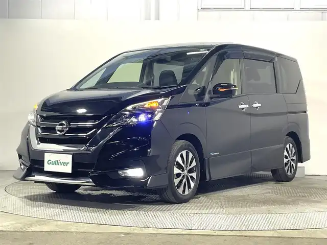日産 セレナ ハイウェイスター Vセレクション 大阪府 2017(平29)年 4.2万km ダイヤモンドブラック ProPILOT 純正9incナビTV 360カメラ 後席モニター ETC デジタルインナーミラー 両側パワースライドドア 衝突軽減 レーダーC クリアランスソナー パークアシスト ドラレコ