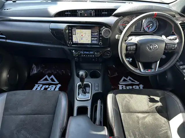 トヨタ ハイラックス Z GRスポーツ 道北・旭川 2022(令4)年 2.6万km アティチュードブラックマイカ 純正ナビ/全方位カメラ/アルパインデジタルインナーミラー/（前後ドライブレコーダー）/純正ベッドライナー/TRDキャノピー/GR専用シート/パドルシフト/運転席パワーシート/コーナーセンサー/ETC