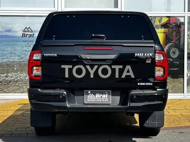 トヨタ ハイラックス Z GRスポーツ 道北・旭川 2022(令4)年 2.6万km アティチュードブラックマイカ 純正ナビ/全方位カメラ/アルパインデジタルインナーミラー/（前後ドライブレコーダー）/純正ベッドライナー/TRDキャノピー/GR専用シート/パドルシフト/運転席パワーシート/コーナーセンサー/ETC