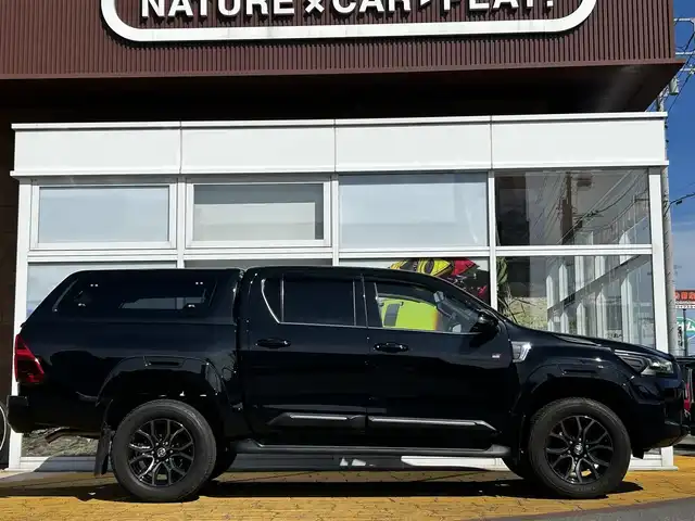 トヨタ ハイラックス Z GRスポーツ 道北・旭川 2022(令4)年 2.6万km アティチュードブラックマイカ 純正ナビ/全方位カメラ/アルパインデジタルインナーミラー/（前後ドライブレコーダー）/純正ベッドライナー/TRDキャノピー/GR専用シート/パドルシフト/運転席パワーシート/コーナーセンサー/ETC