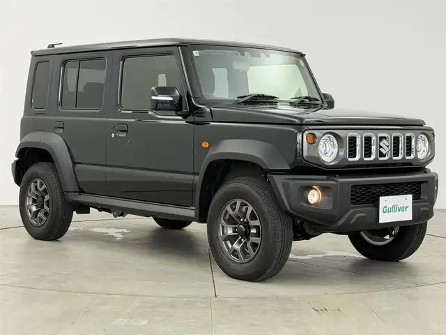 スズキ ジムニー ノマド FC 愛知県 2025(令7)年 0.1万km 黒 ディスプレイオーディオ（FH-8500DVS）/オートエアコン/シートヒーター/後方コーナーセンサー/Bluetooth接続/ラジオ/デュアルカメラブレーキサポート/背面タイヤ/ETC/ヘッドライトウォッシャー/オートライト