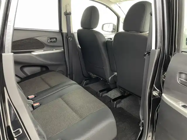 日産 デイズ ハイウェイスターX 福島県 2013(平25)年 5.4万km ブラック 純正7インチナビ/・フルセグ/TV/SD/CD/FM/AM/バックカメラ/ベンチシート/純正アルミホイール付きサマータイヤ/純正フロアマット/純正ドアバイザー/アイドリングストップ/ウィンカーミラー/プッシュスタート/・スマートキー