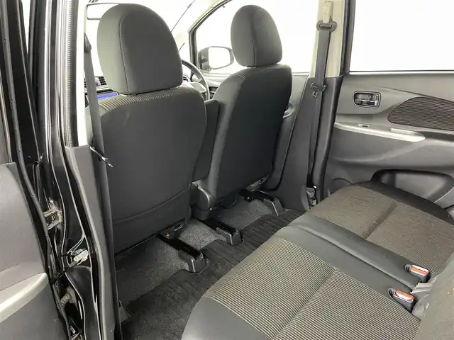 日産 デイズ ハイウェイスターX 福島県 2013(平25)年 5.4万km ブラック 純正7インチナビ/・フルセグ/TV/SD/CD/FM/AM/バックカメラ/ベンチシート/純正アルミホイール付きサマータイヤ/純正フロアマット/純正ドアバイザー/アイドリングストップ/ウィンカーミラー/プッシュスタート/・スマートキー