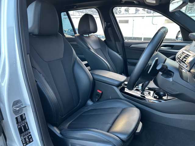 ＢＭＷ Ｘ３ xDrive20d Mスポーツ 道東・釧路十勝 2021(令3)年 3.4万km アルピンホワイトⅢ 4WD/純正HDDナビ/（Bluetooth/フルセグTV/AppleCarPlay）/バックカメラ/純正ETC2.0/純正ドライブレコーダー/アダプティブクルーズコントロール/ブラインドスポットモニター/横滑り防止装置/レーンキープアシスト/コーナーセンサー/ハーフレザーシート/ワイヤレス充電/シートヒーター/メモリ機能付パワーシート/パワーバックドア/純正LEDヘッドライト/純正19インチアルミホイール/純正フロアマット/保証書