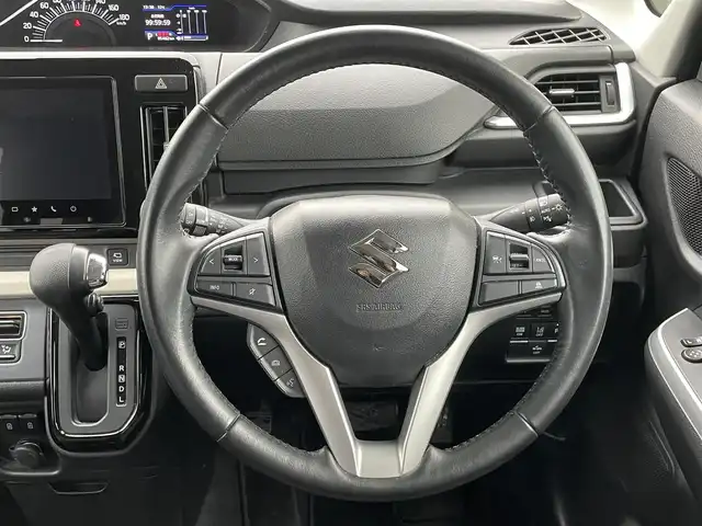 スズキ ソリオ HV MZ 群馬県 2021(令3)年 8.6万km メロウディープレッドパール スズキコネクト対応ナビ　/フルセグ・スマホ接続・Ｂｌｕｅｔｏｏｔｈ　/全周囲カメラ　/両側パワースライドドア　/ドラレコ　/セーフティサポート　/アダプティブクルーズコントロール　/衝突軽減ブレーキ　/レーンアシスト