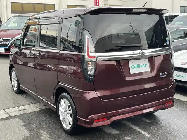 スズキ ソリオ HV MZ 群馬県 2021(令3)年 8.6万km メロウディープレッドパール スズキコネクト対応ナビ　/フルセグ・スマホ接続・Ｂｌｕｅｔｏｏｔｈ　/全周囲カメラ　/両側パワースライドドア　/ドラレコ　/セーフティサポート　/アダプティブクルーズコントロール　/衝突軽減ブレーキ　/レーンアシスト