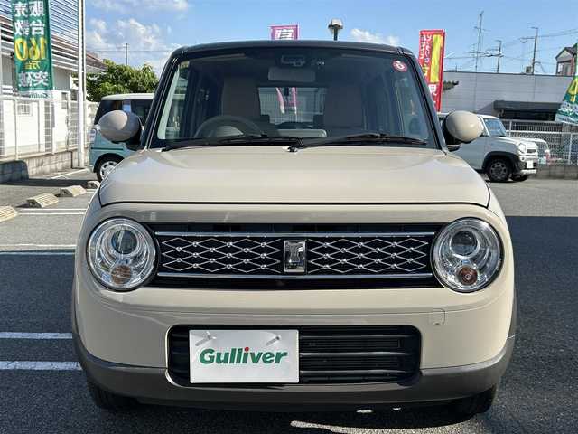 スズキ ラパン X 奈良県 2020(令2)年 2.2万km フォーンベージュM 走行距離　21367km（登録時）/スズキセーフティサポート/・レーザーレーダーと単眼カメラ/・デュアルセンサーブレーキサポート/・誤発信抑制機能/・車線逸脱警報/・ふらつき警報/・先行者発信お知らせ機能/・ハイビームアシスト/・標識認識機能/・後退時ブレーキサポート/・後方誤発進抑制機能/・リヤパーキングセンサー/シートヒーター(運転席）/SDナビ（CN-RZ875）/フルセグテレビ（CD・DVD・BT）/ETC車載器（ビルトインタイプ）/ステアリングスイッチ/ISOFIX/スマートキー