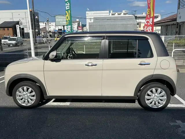 スズキ ラパン X 奈良県 2020(令2)年 2.2万km フォーンベージュM 走行距離　21367km（登録時）/スズキセーフティサポート/・レーザーレーダーと単眼カメラ/・デュアルセンサーブレーキサポート/・誤発信抑制機能/・車線逸脱警報/・ふらつき警報/・先行者発信お知らせ機能/・ハイビームアシスト/・標識認識機能/・後退時ブレーキサポート/・後方誤発進抑制機能/・リヤパーキングセンサー/シートヒーター(運転席）/SDナビ（CN-RZ875）/フルセグテレビ（CD・DVD・BT）/ETC車載器（ビルトインタイプ）/ステアリングスイッチ/ISOFIX/スマートキー