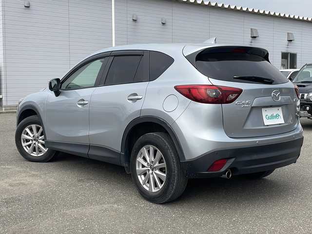 マツダ ＣＸ－５ XD Lパッケージ 秋田県 2016(平28)年 8.3万km ソニックシルバーM 登録時走行距離82809km/４WD/純正HDDナビ/CD/DVD/Bluetooth/バックカメラ/フルセグTV/ETC/クルーズコントロール/横滑り防止装置/レーンキープアシスト/衝突被害軽減システム/運助パワーシート/運助シートヒーター/後方コーナーセンサー/純正AW/格納ウィンカーミラー/LEDヘッドライト/フォグランプ/スマートキー/スペアキー