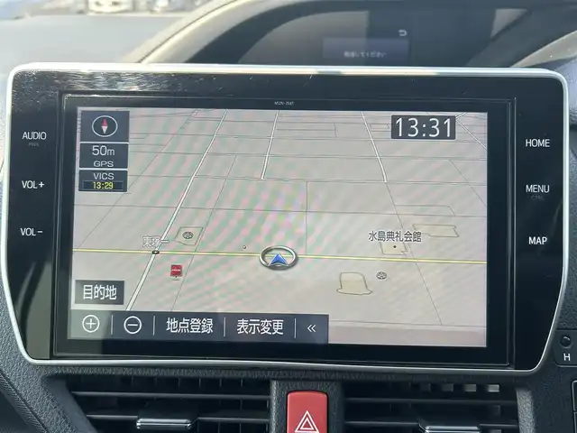 トヨタ ヴォクシー ハイブリッド ZS 煌Ⅱ 岡山県 2019(平31)年 5.1万km ホワイトパールクリスタルシャイン モデリスタエアロ/純正10インチナビ/（AM.FM.BT.TV.CD.DVD）/純正フリップダウンモニター/両側パワースライドドア/トヨタセーフティセンス/・プリクラッシュセーフティ/・オートマチックハイビーム/・レーンディパーチャアラート/バックカメラ/LEDヘッドライト/フォグランプ/びるといんETC/WAC