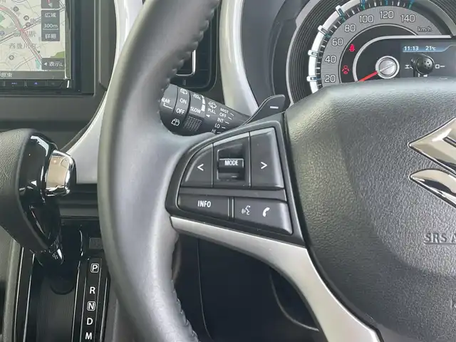 スズキ ハスラー HYBRID X ターボ 大阪府 2023(令5)年 1.5万km ピュアホワイトP ワンオーナー/社外メモリナビ/ワンセグテレビ/バックカメラ/ウィンカーミラー/クルーズコントロール/ドアバイザー/プッシュスタート/ETC