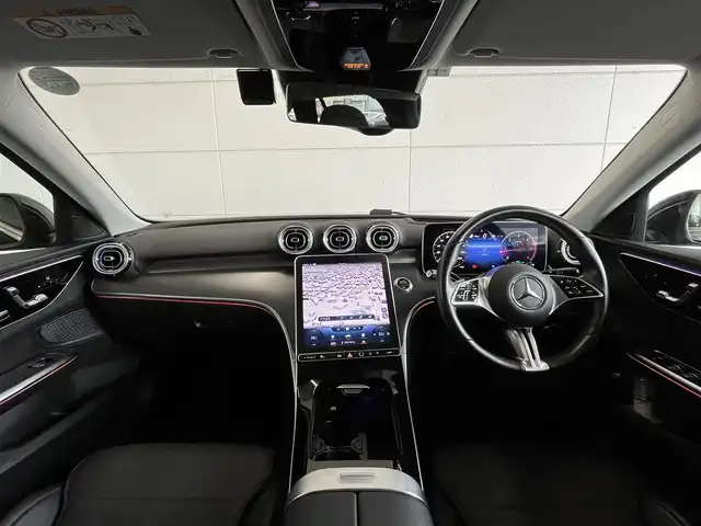 メルセデス・ベンツ Ｃ２２０ｄ 4マチック オールテレイン 山形県 2022(令4)年 2.4万km オブシディアンブラック 4WD/パノラマSR/純正大型ナビ/・Bluetooth/USB/AppleCarPlay/360°カメラ/アダプティブクルーズコントロール/レーンキープアシスト/ブラインドスポットアシスト/ヘッドアップディスプレイ/パーキングアシスト/ステアリングアシスト/アクティブステアリングアシスト/ダウンヒルアシスト/トラフィックサインアシスト/ワイヤレスチャージ/純正LEDライト/・オートライト/オートハイビーム/アンビエントライト(マルチ色)/ブラックレザーシート/・パワーシート/シートヒーターD/N席/パワーリアゲート