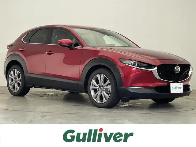 マツダ ＣＸ－３０ XD プロアクティブツーリングセレクション 滋賀県 2019(令1)年 4.7万km ソウルレッドクリスタルM 禁煙車/純正ナビ/（CD/DVD/SD/HDMI/USB/Bluetooth/フルセグTV）/全方位カメラ/ビルトインETC/ヘッドアップディスプレイ/ブラインドスポットモニター/レーンキープアシストシステム/スマートブレーキサポート/パーキングセンサー/パワーバックドア/シートヒーター/D席シートメモリー/D席パワーシート/LEDヘッドライト/フォグランプ/オートヘッドライト/オートマチックハイビーム/革巻きステアリング/アダプティブクルーズコントロール/ステアリングリモコン/ステアリングヒーター/電動パーキングブレーキ/オートホールドブレーキ/純正アルミホイール/純正フロアマット/スペアキー/オートリトラーミラー/アイドリングストップ/USB充電