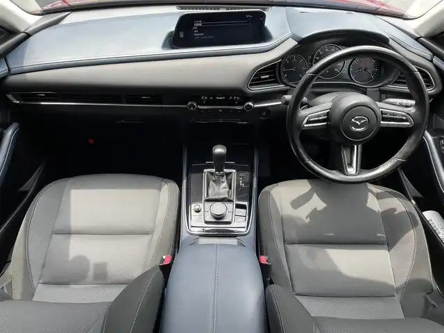 マツダ ＣＸ－３０ XD プロアクティブツーリングセレクション 滋賀県 2019(令1)年 4.7万km ソウルレッドクリスタルM 禁煙車/純正ナビ/（CD/DVD/SD/HDMI/USB/Bluetooth/フルセグTV）/全方位カメラ/ビルトインETC/ヘッドアップディスプレイ/ブラインドスポットモニター/レーンキープアシストシステム/スマートブレーキサポート/パーキングセンサー/パワーバックドア/シートヒーター/D席シートメモリー/D席パワーシート/LEDヘッドライト/フォグランプ/オートヘッドライト/オートマチックハイビーム/革巻きステアリング/アダプティブクルーズコントロール/ステアリングリモコン/ステアリングヒーター/電動パーキングブレーキ/オートホールドブレーキ/純正アルミホイール/純正フロアマット/スペアキー/オートリトラーミラー/アイドリングストップ/USB充電