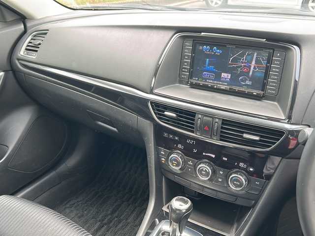 マツダ アテンザ セダン XD 茨城県 2013(平25)年 10.3万km ストーミーブルーマイカ ワンオーナー/社外SDナビ/AM/FM/フルセグTV/BT/CD/DVD/バックカメラ/前後コーナーセンサー/パーキングアシスト/横滑り防止装置/レーンキープアシスト/盗難防止装置/衝突被害軽減システム/追従機能付きクルーズコントロール/HIDオートライト/パドルシフト/アイドリングストップ/ステアリングリモコン/USBポート/プッシュスタート/スマートキー