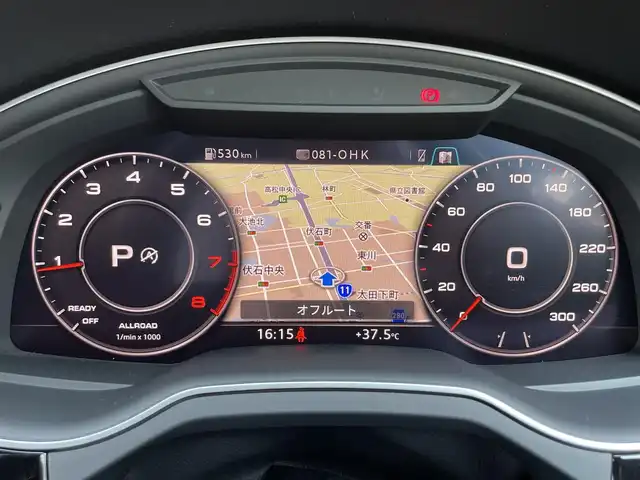 アウディ Ｑ７ ブラックスタイリング 香川県 2019(令1)年 3.2万km ディープブラックパールエフェクト ナビ/360度カメラ/バーチャルコクピット/BOSEサウンド/20インチAW/本革/パワーシート/シートヒーター/電動格納サードシート/3列シート