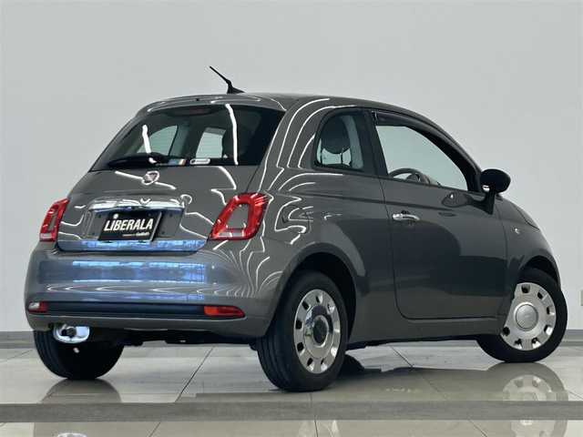フィアット ５００ 1．2 カルト 岡山県 2021(令3)年 3.7万km グレー 社外ナビ/Rカメラ/ETC/ドラレコ/フルセグTV/ホイールカバー/アルミペダル/ステアリングリモコン/USBソケット/ドアバイザー