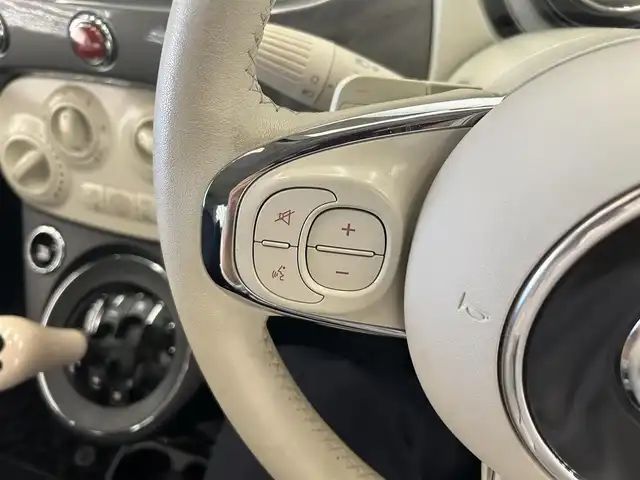 フィアット ５００ 1．2 カルト 岡山県 2021(令3)年 3.7万km グレー 社外ナビ/Rカメラ/ETC/ドラレコ/フルセグTV/ホイールカバー/アルミペダル/ステアリングリモコン/USBソケット/ドアバイザー