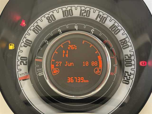 フィアット ５００ 1．2 カルト 岡山県 2021(令3)年 3.7万km グレー 社外ナビ/Rカメラ/ETC/ドラレコ/フルセグTV/ホイールカバー/アルミペダル/ステアリングリモコン/USBソケット/ドアバイザー