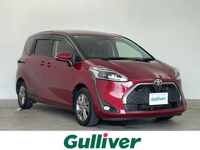 トヨタ シエンタ ファンベースG セーフティED 鹿児島県 2020(令2)年 2.2万km センシュアルレッドマイカ ＴＯＹＯＴＡセーフティセンス　/純正９型ナビ/（フルセグ/Bluetooth/DVD/CD）/パノラミックビューモニター　/バックカメラ/オートハイビーム　/ＬＥＤヘッドライト　/シートヒーター　/ビルドインＥＴＣ　/前後ドライブレコーダー　/ビルドインＥＴＣ　/ステアリングヒーター/純正フロアマット/レーンキープアシスト/両側パワースライドドア