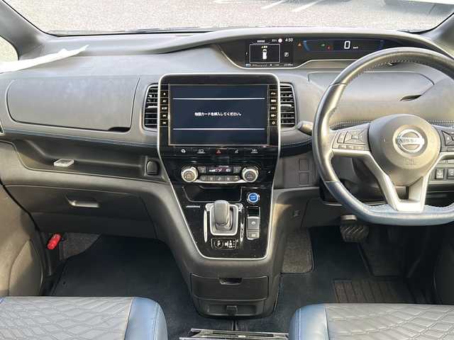 日産 セレナ e-パワー オーテック セーフティPKG 千葉県 2020(令2)年 4.3万km カスピアンブルー １０型ナビ　全方位カメラ　フリップダウンモニター　ＤＶＤ　ＢＴ　ＥＴＣ　プロパイロット　レーダークルーズ　両側パワースライド　パーキングアシスト セーフティＰＫＧ　１6ＡＷ LEDライト オートライト