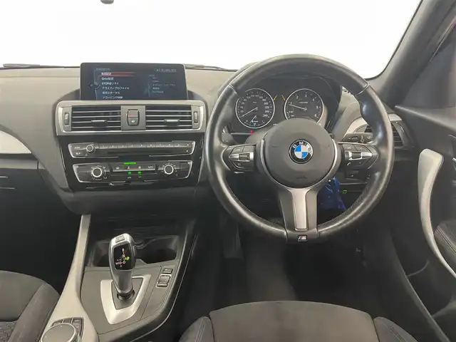 ＢＭＷ １１８ｄ Mスポーツ 岡山県 2017(平29)年 4.1万km アルピンホワイトⅢ BMW純正iDrive 6/Rカメラ/Bluetooth/CD/DVD/AUX/USB/クルーズコントロール/レーンディパーチャーウオーニング/インテリジェントセーフティー/ETC/LEDヘッドライト/リアPDC/オートライト/アンビエントライト（2色）
