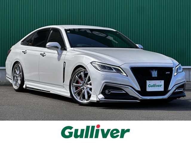 トヨタ クラウン ハイブリッド RS アドバンス 宮城県 2021(令3)年 3.5万km プレシャスホワイトパール セーフティパッケージプラス/・デジタルインナーミラー/・パーキングサポートブレーキ/リアカメラディテクション/・パノラミックビューモニター/＝＝＝/モデリスタエアロ/ダウンサス/マフラーカッター/社外20インチAW/トヨタセーフティセンス/・プリクラッシュセーフティ/・レーントレーシングアシスト/・レーダークルーズコントロール/・アダプティブドライビングビーム/・ロードサインアシスト/・先行車発進告知機能/・ドライバー異常時対応システム/ブラインドスポットモニター/リアクロストラフィックオートブレーキ/リアクロストラフィックアラート/ヘッドアップディスプレイ/純正12.3インチナビ/フルセグTV/Bluetooth/CD/DVD/ビルトインETC2.0/ドライブレコーダー/黒革シート/シートヒーター/ベンチレーション/パワーシート/本革巻きステアリング/ステアリングヒーター/パドルシフト/電動パーキングブレーキ/ブレーキホールド/3眼LEDヘッドランプ/シーケンシャルターンランプ/純正フロアマット/純正ドアバイザー