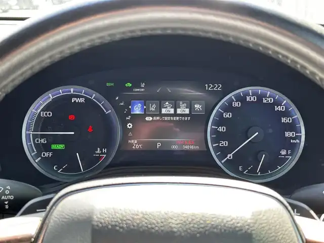 トヨタ クラウン ハイブリッド RS アドバンス 宮城県 2021(令3)年 3.5万km プレシャスホワイトパール セーフティパッケージプラス/・デジタルインナーミラー/・パーキングサポートブレーキ/リアカメラディテクション/・パノラミックビューモニター/＝＝＝/モデリスタエアロ/ダウンサス/マフラーカッター/社外20インチAW/トヨタセーフティセンス/・プリクラッシュセーフティ/・レーントレーシングアシスト/・レーダークルーズコントロール/・アダプティブドライビングビーム/・ロードサインアシスト/・先行車発進告知機能/・ドライバー異常時対応システム/ブラインドスポットモニター/リアクロストラフィックオートブレーキ/リアクロストラフィックアラート/ヘッドアップディスプレイ/純正12.3インチナビ/フルセグTV/Bluetooth/CD/DVD/ビルトインETC2.0/ドライブレコーダー/黒革シート/シートヒーター/ベンチレーション/パワーシート/本革巻きステアリング/ステアリングヒーター/パドルシフト/電動パーキングブレーキ/ブレーキホールド/3眼LEDヘッドランプ/シーケンシャルターンランプ/純正フロアマット/純正ドアバイザー