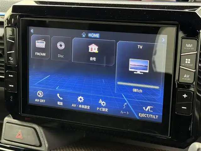ダイハツ ウェイク G ターボ　レジャーエディション SA Ⅱ 大阪府 2017(平29)年 6.6万km タングステングレーM 純正ナビ/・フルセグTV/・Bluetooth/・CD/DVD/・USB接続/両側パワースライドドア/スマートアシスト3/誤発進抑制制御機能/車線逸脱防止機能/衝突軽減システム/前後コーナーセンサー/バックカメラ/スマートキー/スペアキー