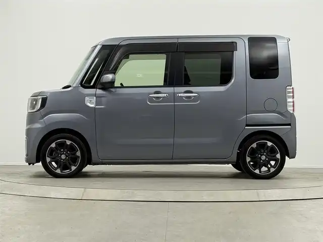 ダイハツ ウェイク G ターボ　レジャーエディション SA Ⅱ 大阪府 2017(平29)年 6.6万km タングステングレーM 純正ナビ/・フルセグTV/・Bluetooth/・CD/DVD/・USB接続/両側パワースライドドア/スマートアシスト3/誤発進抑制制御機能/車線逸脱防止機能/衝突軽減システム/前後コーナーセンサー/バックカメラ/スマートキー/スペアキー