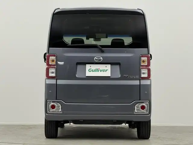 ダイハツ ウェイク G ターボ　レジャーエディション SA Ⅱ 大阪府 2017(平29)年 6.6万km タングステングレーM 純正ナビ/・フルセグTV/・Bluetooth/・CD/DVD/・USB接続/両側パワースライドドア/スマートアシスト3/誤発進抑制制御機能/車線逸脱防止機能/衝突軽減システム/前後コーナーセンサー/バックカメラ/スマートキー/スペアキー