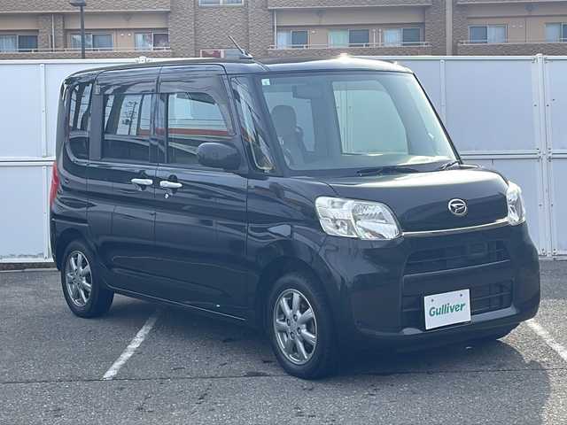 ダイハツ タント L SA 秋田県 2015(平27)年 8.3万km ブラックマイカメタリック ワンオーナー/衝突軽減ブレーキ/キーレス/横滑り防止/純正CDオーディオ