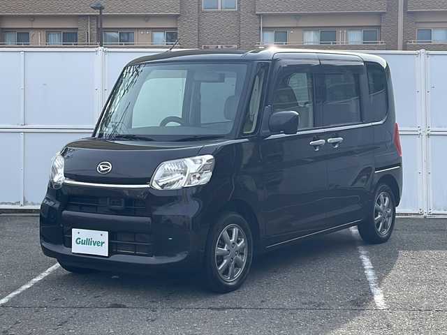 ダイハツ タント L SA 秋田県 2015(平27)年 8.3万km ブラックマイカメタリック ワンオーナー/衝突軽減ブレーキ/キーレス/横滑り防止/純正CDオーディオ