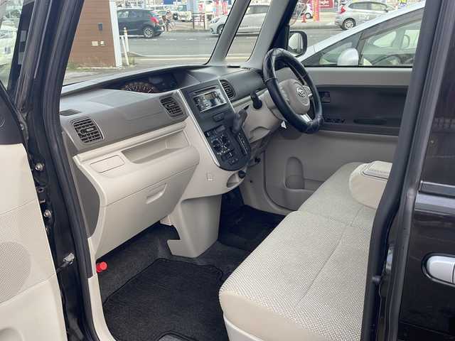 ダイハツ タント L SA 秋田県 2015(平27)年 8.3万km ブラックマイカメタリック ワンオーナー/衝突軽減ブレーキ/キーレス/横滑り防止/純正CDオーディオ