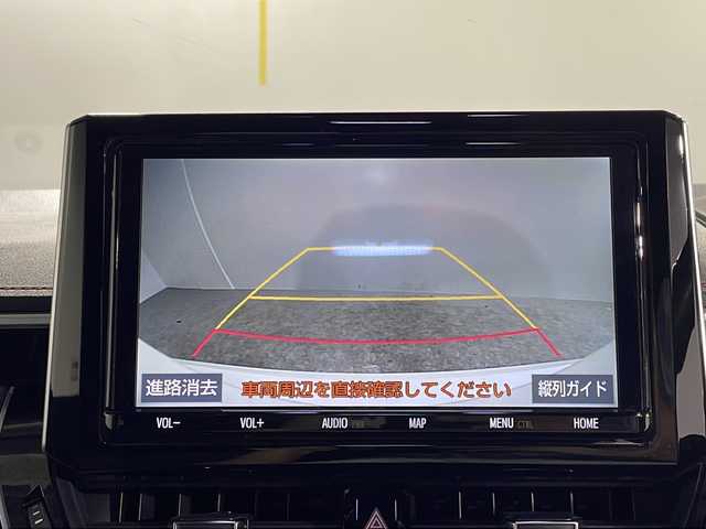 トヨタ カローラ スポーツ ハイブリッドG Z 沖縄県 2019(令1)年 5.4万km ホワイトパールクリスタルシャイン 禁煙車/ワンオーナー/ＴＲＤフルエアロ/トヨタセーフティーセンス/・プリクラクションセーフティー/・車線逸脱抑制機能/純正9インチナビ/・CD／DVD/Bluetooth／フルセグTV/ブラインドスポットモニター/前後ドライブレコーダー/前後コーナーセンサー/純正アルミ/デジタルインナーミラー/ＥＴＣ/スペアキー1本/取扱説明書/保証書