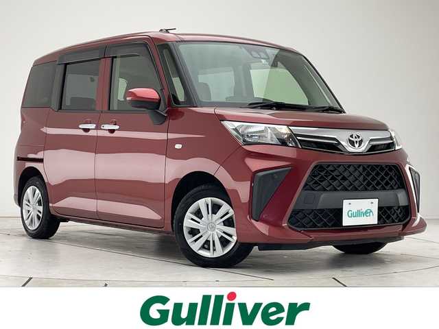 トヨタ ルーミー X 愛知県 2020(令2)年 5.2万km ファイアークォーツレッドM スマートアシスト/純正ナビ/片側パワースライド/フルセグ/ＣＤ/バックカメラ/コーナーセンサー/ＥＴＣ/レーンキープアシスト/オートマチックハイビーム/スマートキー/プッシュスタート