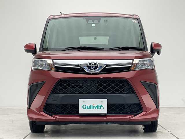 トヨタ ルーミー X 愛知県 2020(令2)年 5.2万km ファイアークォーツレッドM スマートアシスト/純正ナビ/片側パワースライド/フルセグ/ＣＤ/バックカメラ/コーナーセンサー/ＥＴＣ/レーンキープアシスト/オートマチックハイビーム/スマートキー/プッシュスタート