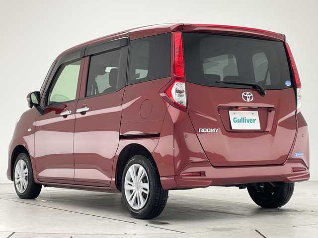 トヨタ ルーミー X 愛知県 2020(令2)年 5.2万km ファイアークォーツレッドM スマートアシスト/純正ナビ/片側パワースライド/フルセグ/ＣＤ/バックカメラ/コーナーセンサー/ＥＴＣ/レーンキープアシスト/オートマチックハイビーム/スマートキー/プッシュスタート