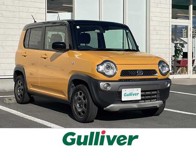 マツダ フレア クロスオーバー XG 静岡県 2016(平28)年 3.8万km アクティブイエロー/ブラック2トーン プッシュスタート/パワーステアリング/パワーウィンドウ/アイドリングストップ/スマートキー/シートヒーター/オートライト/キセノンヘッドライト/横滑り防止装置/衝突被害軽減システム/バニティミラー/電動格納ミラー