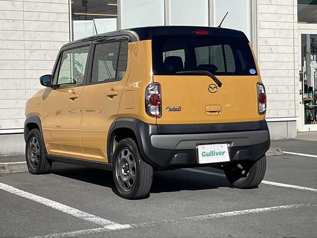 マツダ フレア クロスオーバー XG 静岡県 2016(平28)年 3.8万km アクティブイエロー/ブラック2トーン プッシュスタート/パワーステアリング/パワーウィンドウ/アイドリングストップ/スマートキー/シートヒーター/オートライト/キセノンヘッドライト/横滑り防止装置/衝突被害軽減システム/バニティミラー/電動格納ミラー